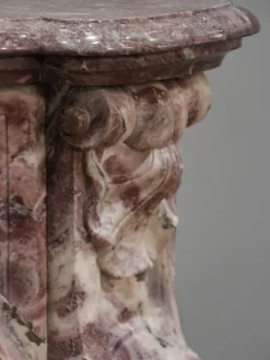 Best Pamono 19th Century French Pink Marble Mantelpiece