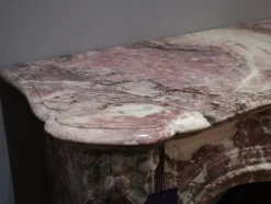 Best Pamono 19th Century French Pink Marble Mantelpiece