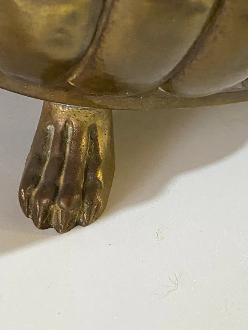 Pamono 19th Century French Polished Brass Jardiniere with Lions Ring Handles> Ice Buckets & Wine Coolers