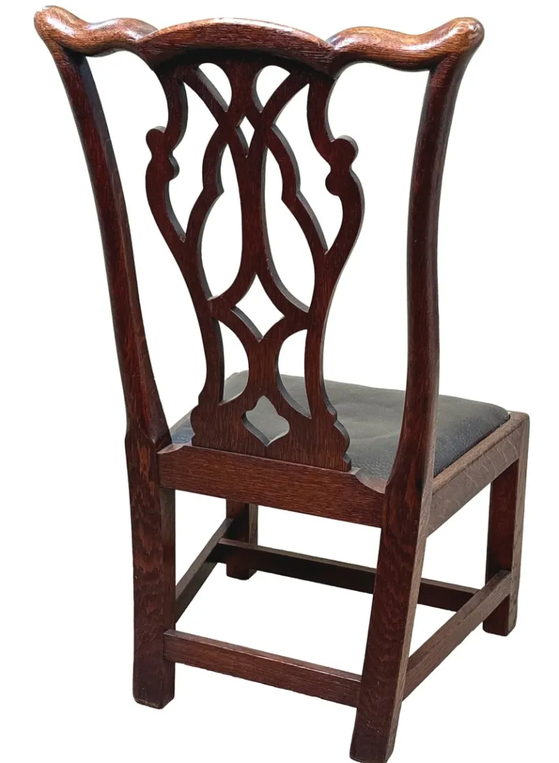 Pamono 19th Century Georgian Style Oak Children's Chair, 1880> Children's Chairs