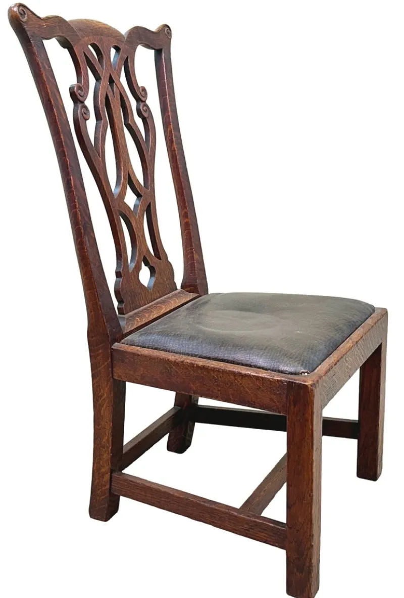 Pamono 19th Century Georgian Style Oak Children's Chair, 1880> Children's Chairs