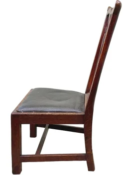 Pamono 19th Century Georgian Style Oak Children's Chair, 1880><noscript><img width=