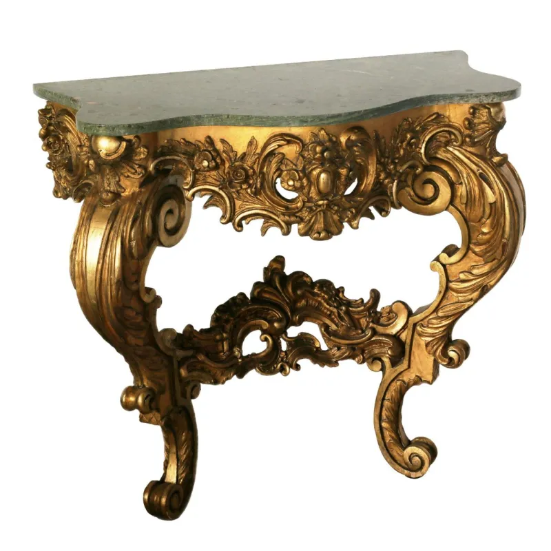 Online Pamono 19th Century Giltwood Console Table