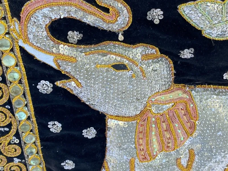 Pamono 20th Century Indian Fabric Panel> Architectural Elements