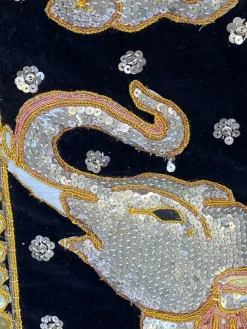 Pamono 20th Century Indian Fabric Panel><noscript><img width=