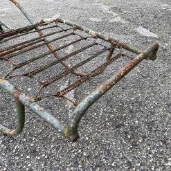 Best Pamono 20th Century Iron Garden Chaise Lounger