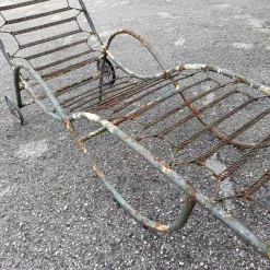 Best Pamono 20th Century Iron Garden Chaise Lounger