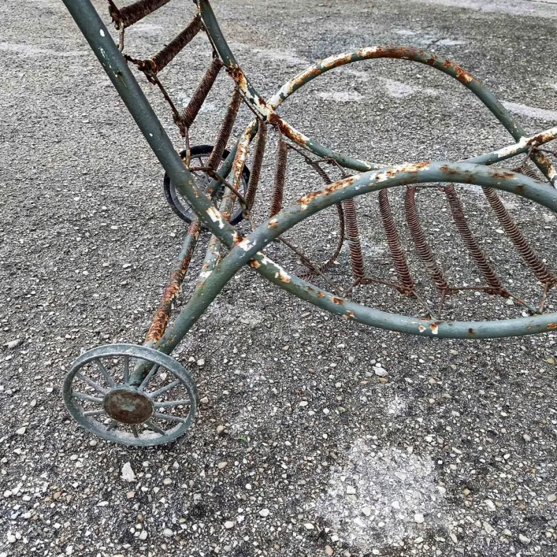 Best Pamono 20th Century Iron Garden Chaise Lounger