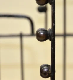 Pamono 17th Century Italian Iron and Bronze Cradle><noscript><img width=