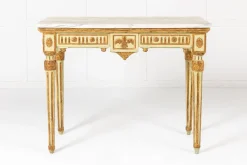 Pamono 18th Century Italian Painted Console Table> Console Tables