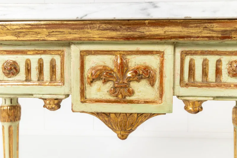 Pamono 18th Century Italian Painted Console Table> Console Tables