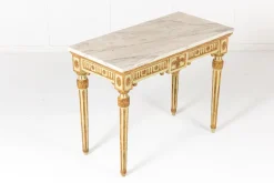 Pamono 18th Century Italian Painted Console Table><noscript><img width=