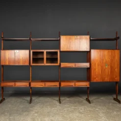 Hot Pamono 20th Century Italian Wall Unit or Room Divider by Vittorio Dassi, 1960s
