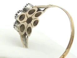 New Pamono 19th Century 19.2-Karat Gold Ring with Natural Diamonds
