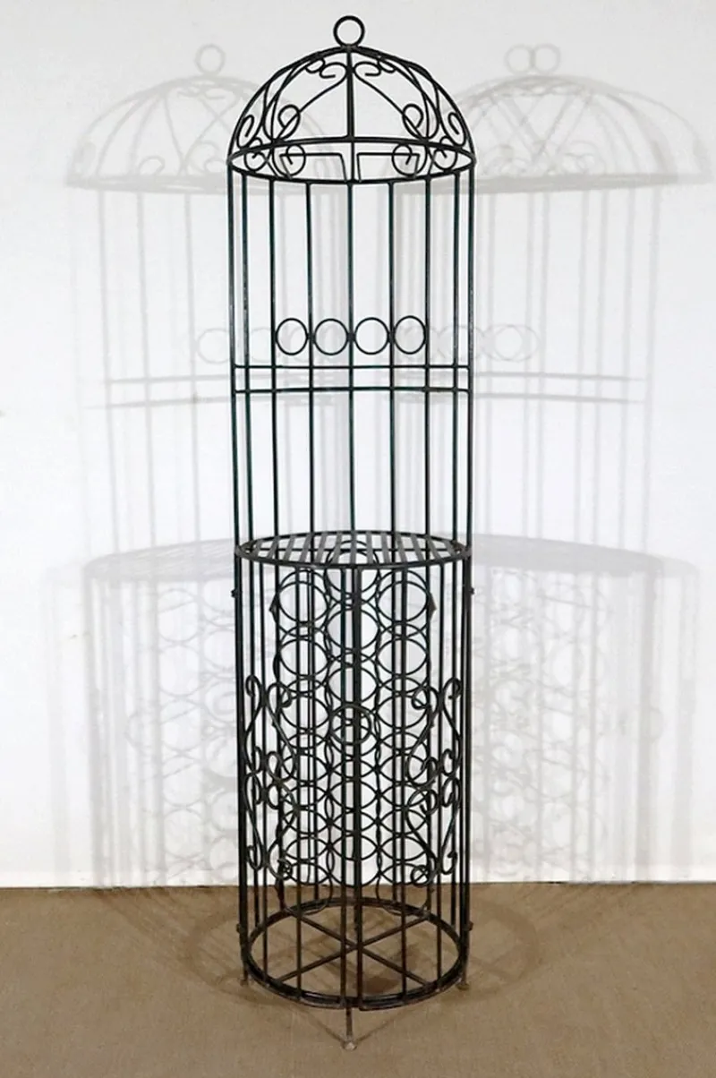 Pamono 20th Century Kiosk Wrought Iron Wine Bar> Racks, Hooks & Valets