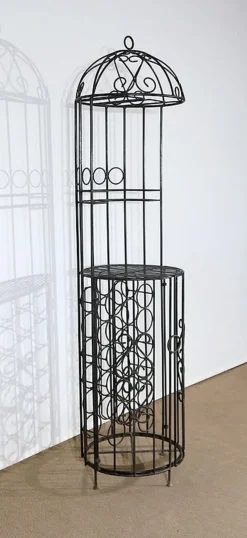 Pamono 20th Century Kiosk Wrought Iron Wine Bar> Racks, Hooks & Valets