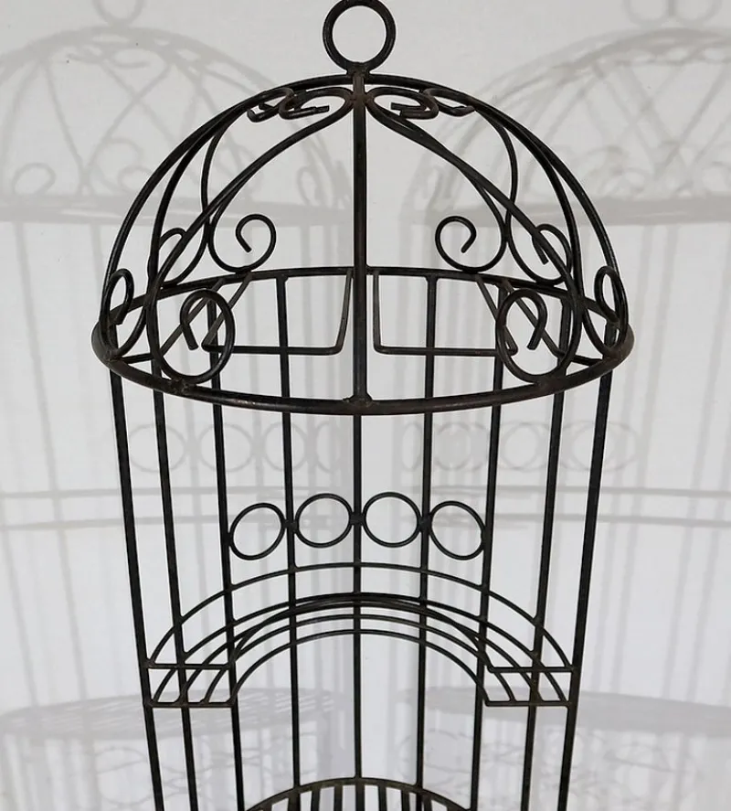 Pamono 20th Century Kiosk Wrought Iron Wine Bar> Racks, Hooks & Valets