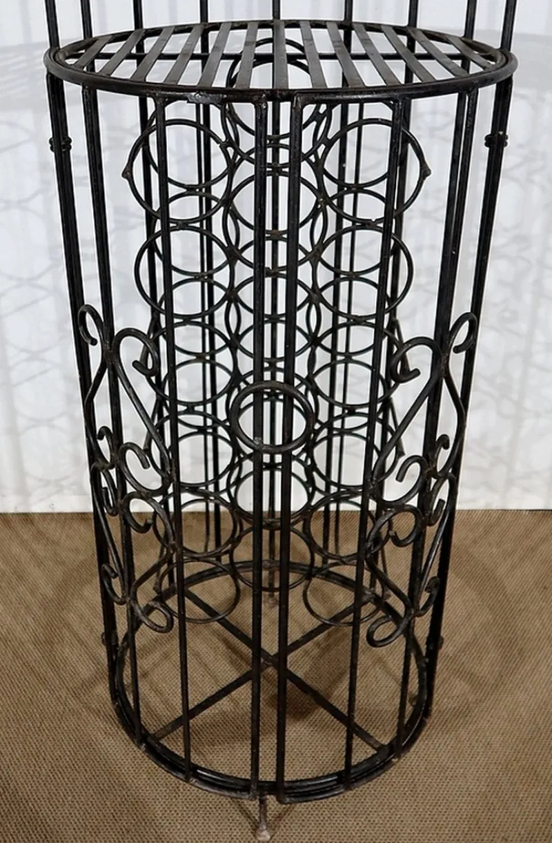 Pamono 20th Century Kiosk Wrought Iron Wine Bar> Racks, Hooks & Valets