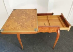 Pamono 19th Century Louis XV French Game Table, France><noscript><img width=