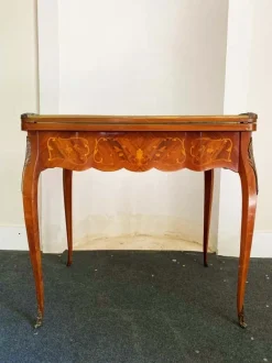 Pamono 19th Century Louis XV French Game Table, France><noscript><img width=