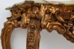 Discount Pamono 20th Century Louis Xv Style Console with Marble Top, France, 1970s