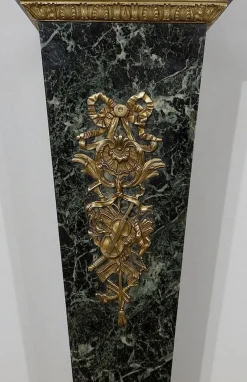 Pamono 19th Century Louis XVI Style Marble Column><noscript><img width=