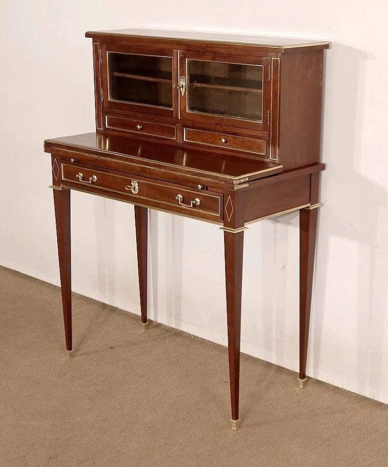 Pamono 19th Century Louis XVI Style Bonheur du Jour in Mahogany> Secretaires