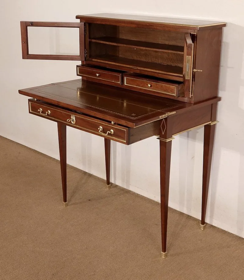 Pamono 19th Century Louis XVI Style Bonheur du Jour in Mahogany> Secretaires