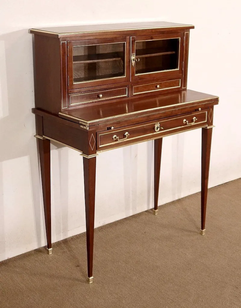 Pamono 19th Century Louis XVI Style Bonheur du Jour in Mahogany> Secretaires
