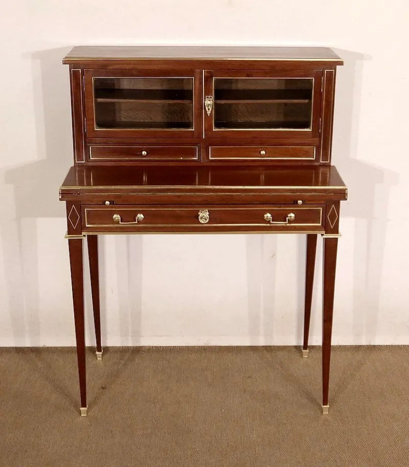 Pamono 19th Century Louis XVI Style Bonheur du Jour in Mahogany> Secretaires