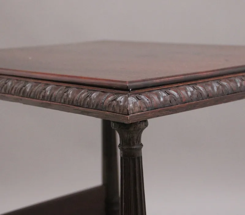 Pamono 19th Century Mahogany Dog Four Poster Bed, 1890s> Beds & Bedroom Sets