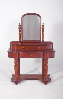 Best Pamono 19th Century Mahogany English Dressing Table, 1890s