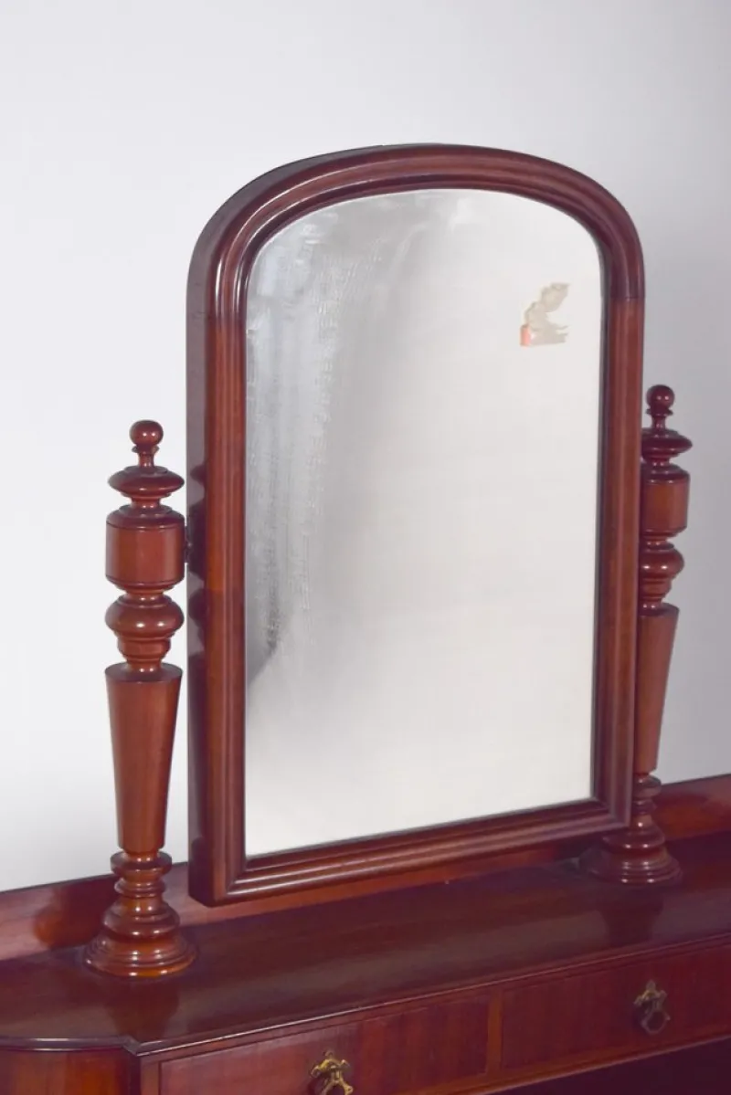 Best Pamono 19th Century Mahogany English Dressing Table, 1890s