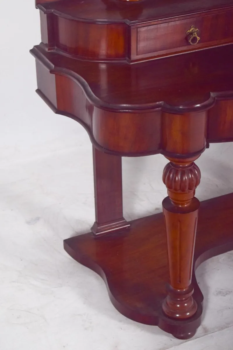 Best Pamono 19th Century Mahogany English Dressing Table, 1890s