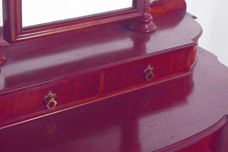 Best Pamono 19th Century Mahogany English Dressing Table, 1890s