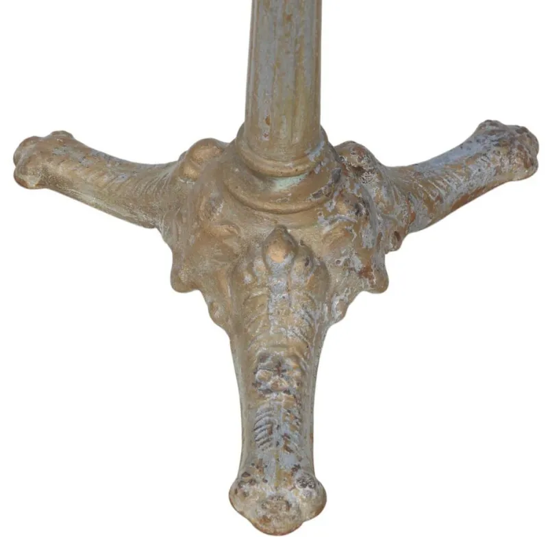 Outlet Pamono 19th Century Marble, Brass & Cast Iron Bistro Table, 1890s