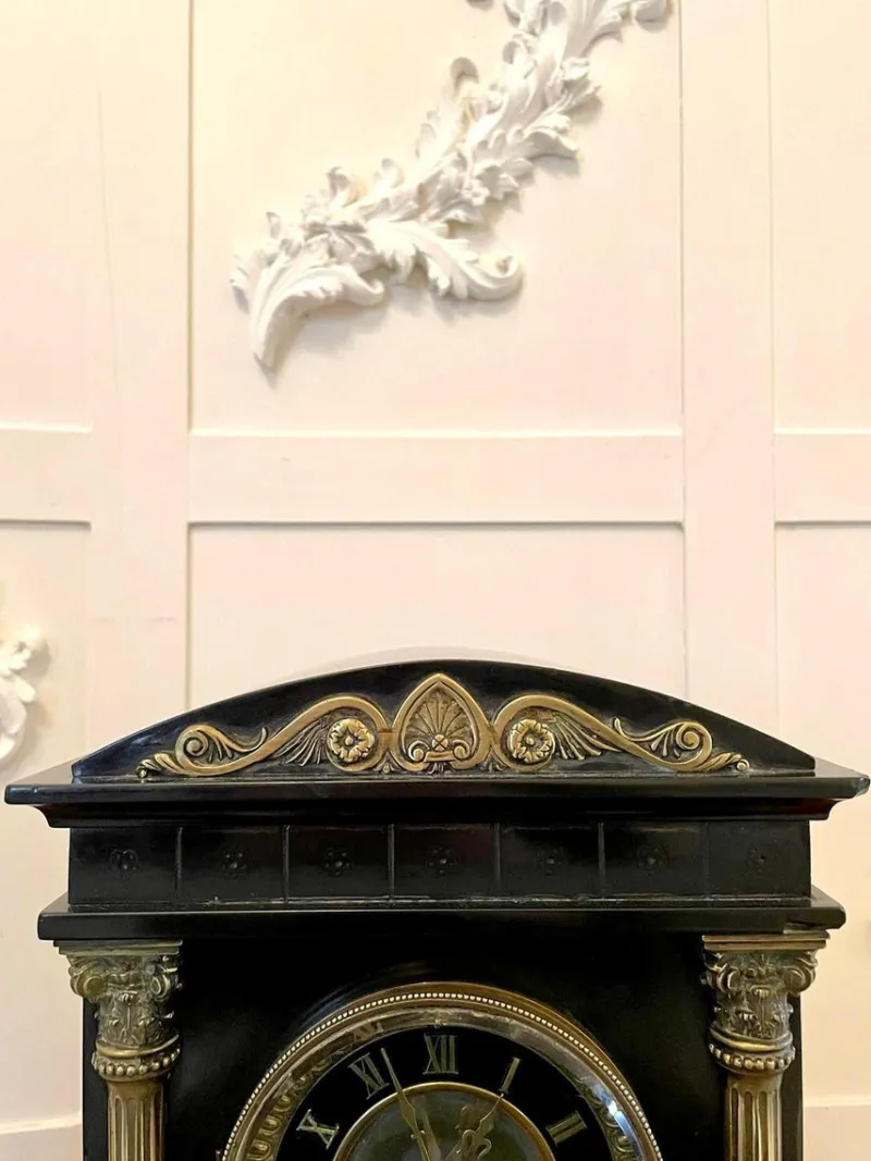 Clearance Pamono 19th Century Marble Mantel Clock