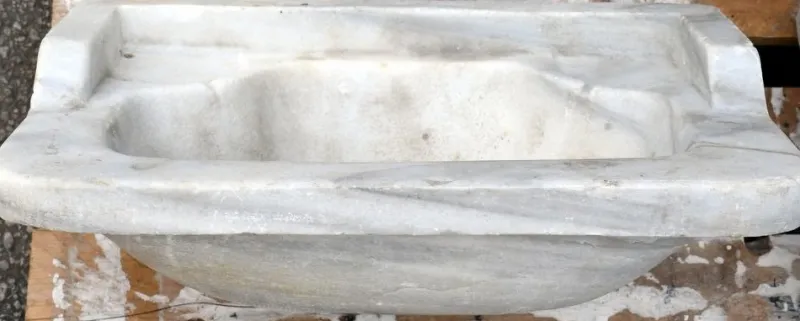 Pamono 19th Century Marble Sink> Garden Accessories