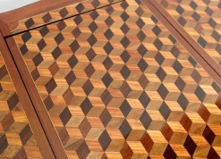 Pamono 18th Century Marquetry Dressing Table in Wood><noscript><img width=