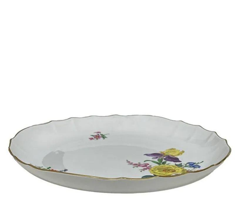 Pamono 20th Century Meissen Porcelain Set, Germany, Set of 14> Dinner Plates & Bowls