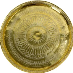 Pamono 20th Century Moroccan Moorish Polished Copper Tray> Trays