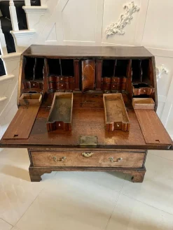 Discount Pamono 17th Century Oak Bureau with Interior, 1680s