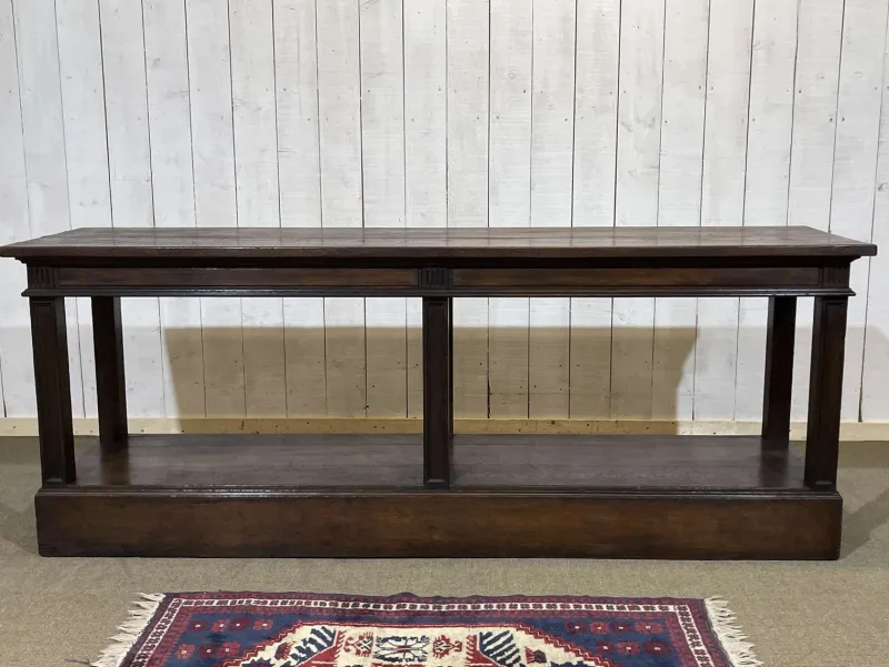 Outlet Pamono 19th Century Oak Drapers Table