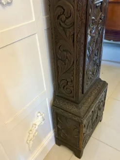 Pamono 18th Century Oak Longcase Clock, 1780s><noscript><img width=