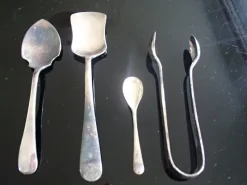 Best Pamono 19th Century Oak Table and Cutlery Set from Harrison Fisher & Company