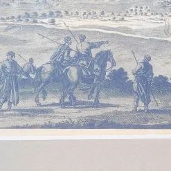 Outlet Pamono 19th Century Panoramic Views of Jerusalem in Scio, Framed Engravings, Set of 2