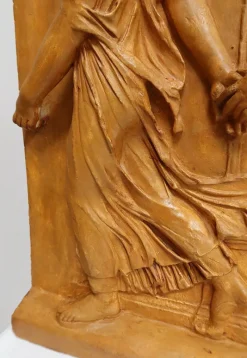 Pamono 19th Century Plaster High-Relief Sculpture Borghese Dancers><noscript><img width=