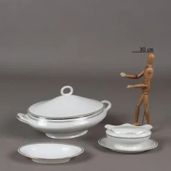 Pamono 20th Century Plate Set by Richard Ginori, Italy, Set of 63> Dinner Plates & Bowls