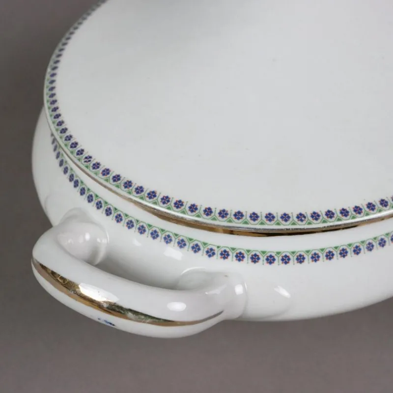 Pamono 20th Century Plate Set by Richard Ginori, Italy, Set of 63> Dinner Plates & Bowls