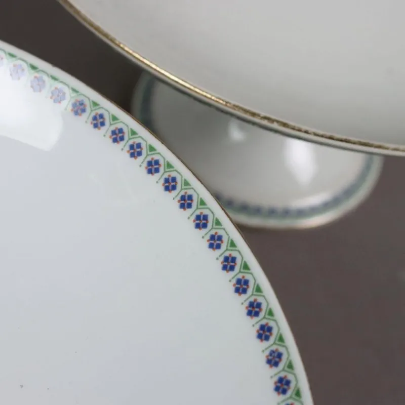 Pamono 20th Century Plate Set by Richard Ginori, Italy, Set of 63> Dinner Plates & Bowls